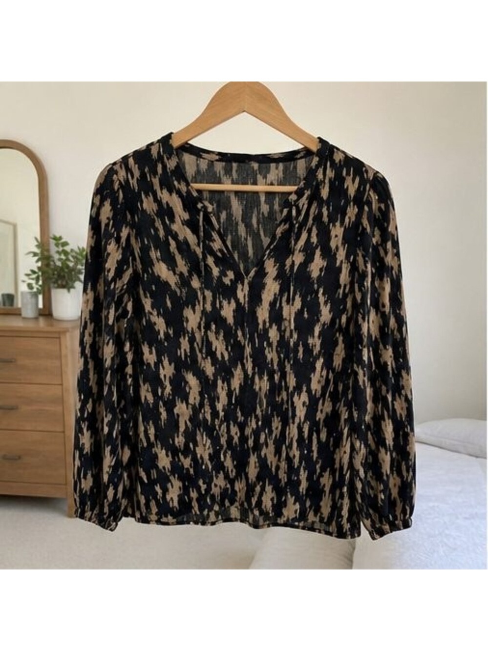 Navy Cami Blouse